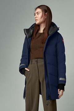 Chamarras Canada Goose Mujer Outlet - Merritt Abrigos Azul Oscuro Marino GZ4680259